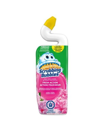 Scrubbing Bubbles 62913000734 Toilet Bowl Cleaner, Triple Action, Floral, Case of 9/710ml - [DefendUse.com] - 62913000734 - Scru