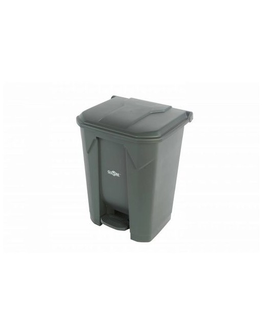 GLOBE 9673 Step On - 12 Gallon, Grey - [DefendUse.com] - 9673 - Step-On Container