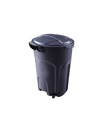 RUBBERMAID Home FG2012264 SOP: Roughneck 32G Wheeled Trash Can - Black Case: 52, Price/SKID - [DefendUse.com] - FG2012264 - Rubb