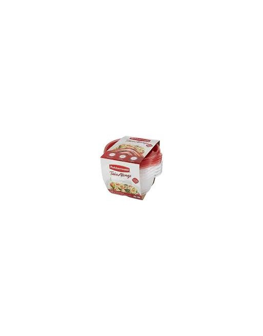 RUBBERMAID Home 2184986 SOP: TakeAlongs - Container 5 Cup 4/pk - Black Case: 4, Price/CS - [DefendUse.com] - FG2184986 - Rubberm