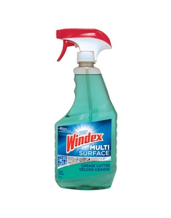 WINDEX® 59200817588 Multi Surface Cleaner Grease Cutter, Case of 12/765ml - [DefendUse.com] - 10059200817588 - Windex®