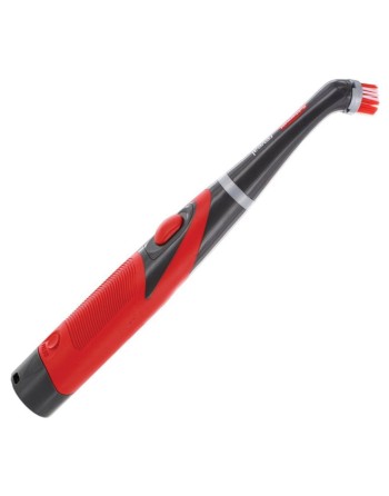 RUBBERMAID Home FG1868398 SOP: Reveal - Power Scrubber Hand Brush Tool - Gray/Red Case: 6, Price/CS - [DefendUse.com] - FG186839