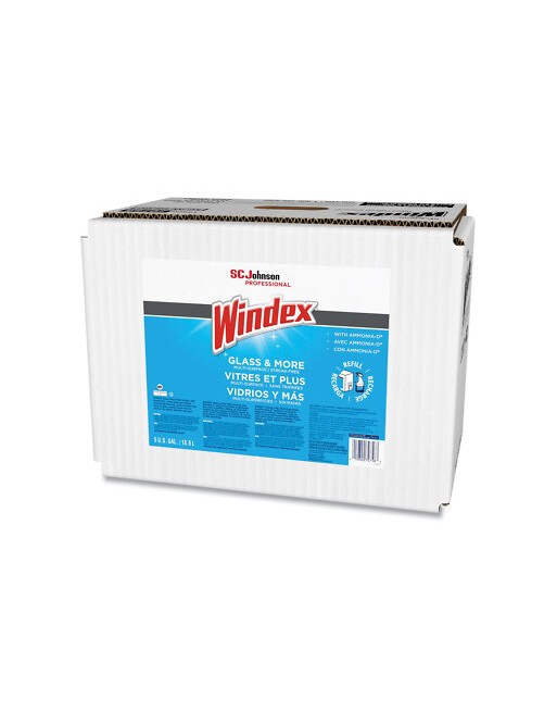 SC JOHNSON 10019800707580 Windex® Glass Cleaner with Ammonia-D®, Bag Container Size: 5 gal. - [DefendUse.com] - 10019800707580 -