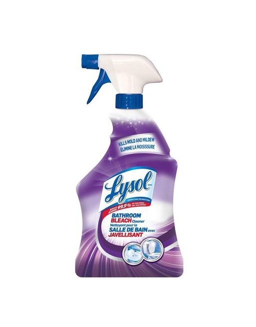 Lysol® 00192007891504 Bath Disinfectant Mold/Mildew, Bleach Trigger Spray, 12/950ml[CB891501] - [DefendUse.com] - 00192007891504