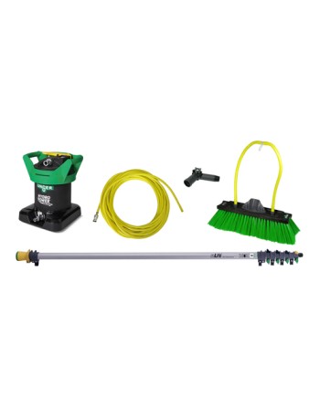 Unger® UHPK1 HydroPower® Tank and Brush Kit,  Entry 20' Kit - [DefendUse.com] - UHPK1 - Unger Commercial Cleaning