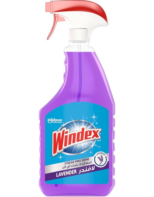 Windex 6223001342717 Multisurface Cleaner with Lavender Scent, Removes Fingerprints, Smudges and Smears, 765mL - [DefendUse.com]