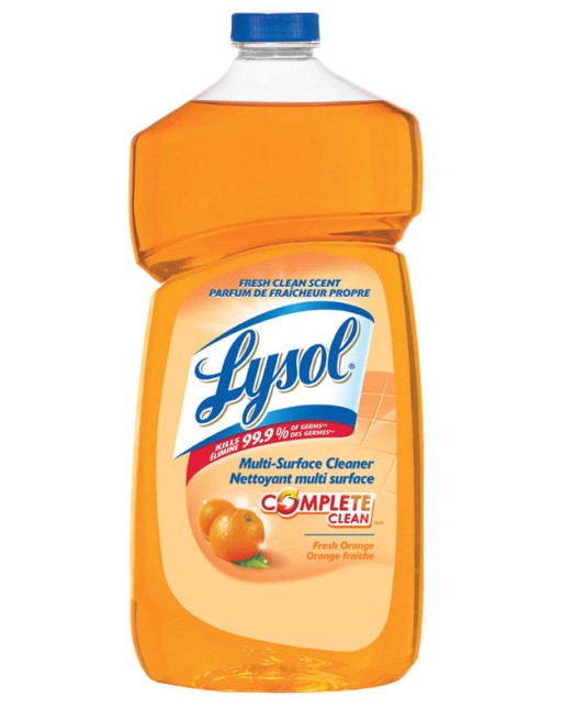 Lysol® 10059631789102 All Purpose Cleaner, Pour, Orange, 1.2 L, Multi Surface Cleaner, 9/1.2L[CB789102] - [DefendUse.com] - 1005