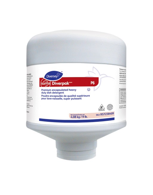 Diversey 957238409 Heavy Duty Dish Detergent, Case of 4, 9Lbs. - [DefendUse.com] - 957238409 - Diversey Holdings Cleaners