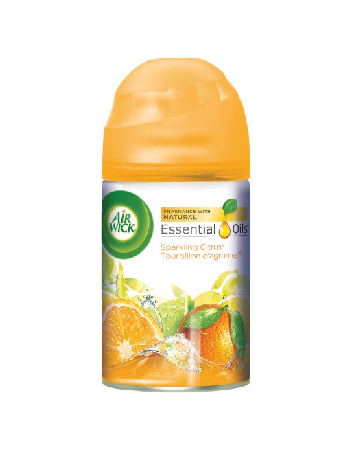 Air Wick 77965 Air Wick® Freshmatic® Auto Spray Refill - Sparkling Citrus, 180 g, NA, 6/CT - [DefendUse.com] - 10062338779659 - 