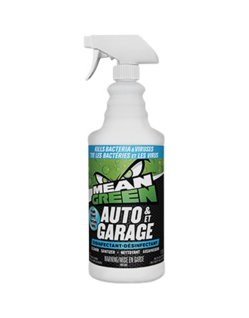 R 367438 Mean Green® Auto & Garage Disinfectant, Trigger Bottle, 1.18L, Case of 9 - [DefendUse.com] - 367438 - Rust-Oleum