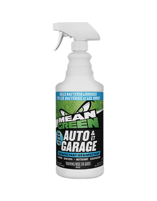 R 367438 Mean Green® Auto & Garage Disinfectant, Trigger Bottle, 1.18L, Case of 9 - [DefendUse.com] - 367438 - Rust-Oleum