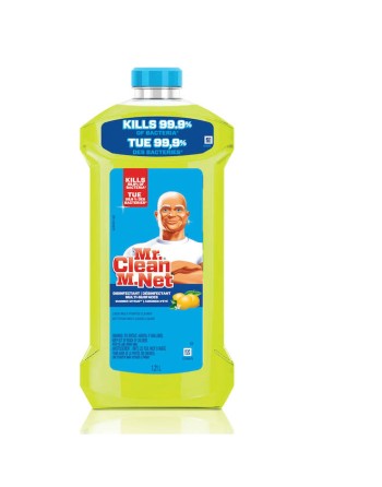 Mr.Clean 30772-12540 Liquid Multi-Surface, Summer Citrus Cleaner, Case of 6/1.21L [10992] - [DefendUse.com] - 30772-12540 - Mr. 