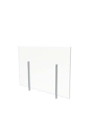 GLOBAL  Sneeze Guard, 36" W x 36" H Medical Device Class: Non-Medical Thickness: 1-1/8" Weight: 11 lbs. - [DefendUse.com] - GCAM