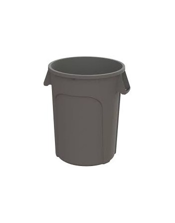 Waste Container Round 10G - Grey 6 Per Pack, Price Per EA - [Cleaning Supplies Canada Discounts] - 9610 - [DefendUse.com]