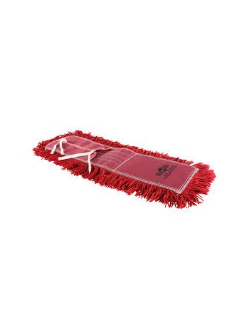GLOBE Pro-Stat® Red Tie-On Dust Mop Head - 24 Inch X 5 Inch - [Cleaning Supplies Canada Discounts] - 3101R - [DefendUse.com]