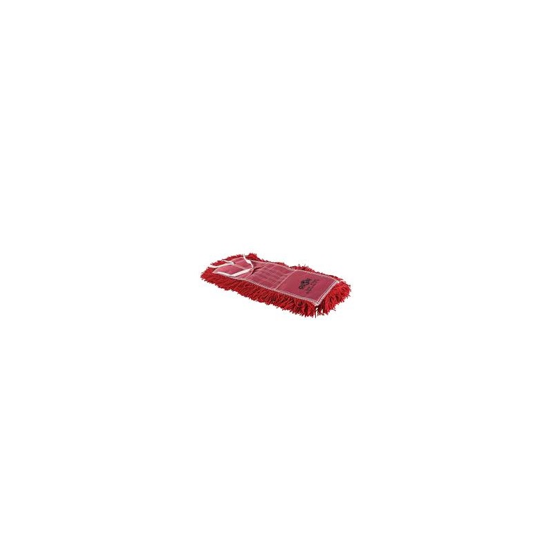 GLOBE Pro-Stat® Red Tie-On Dust Mop Head - 18 Inch X 5 Inch - [Cleaning Supplies Canada Discounts] - 3100R - [DefendUse.com]