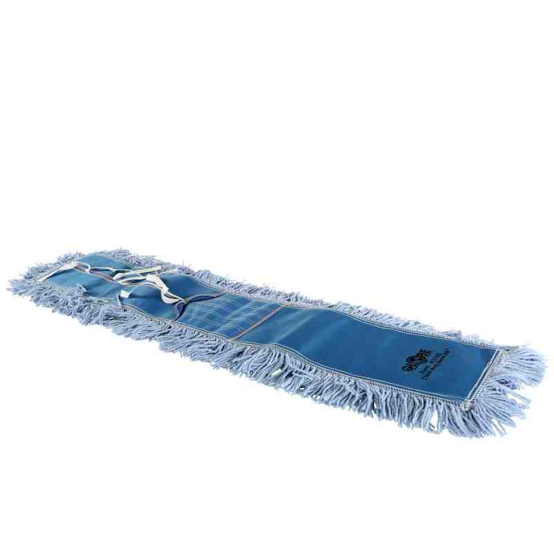GLOBE Pro-Stat® Blue Tie-On Dust Mop Head - 36 Inch X 5 Inch - [Cleaning Supplies Canada Discounts] - 3102 - [DefendUse.com]