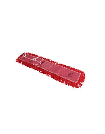 GLOBE Pro-Stat® Red Tie-On Dust Mop Head - 48 Inch X 5 Inch - [Cleaning Supplies Canada Discounts] - 3103R - [DefendUse.com]