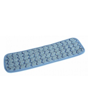 GLOBE Blue Microfiber Wet Pad - 18 Inch - Blue 10 Per Pack, Price Per PK - [Cleaning Supplies Canada Discounts] - 3325 - [Defend