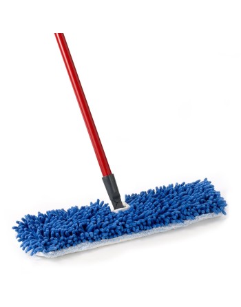 Flip Mop 18" Microfiber w/48" Metal Handle 12 Per Pack, Price Per CS - [Cleaning Supplies Canada Discounts] - 3366 - [DefendUse.