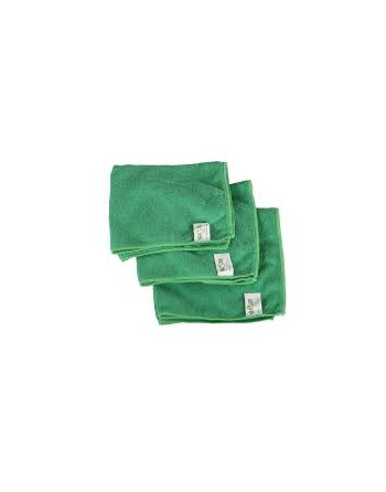 GLOBE, Microfiber Cloth, 16 x 16, Green, 10 Per Pack - [Cleaning Supplies Canada Discounts] - 3130G - [DefendUse.com]