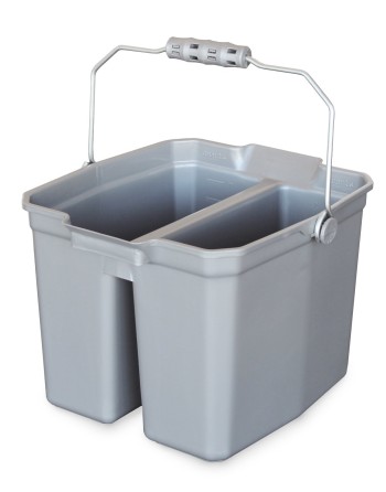 GLOBE 15 Qt Double Bucket Utility Pail - [Cleaning Supplies Canada Discounts] - 3675 - [DefendUse.com]