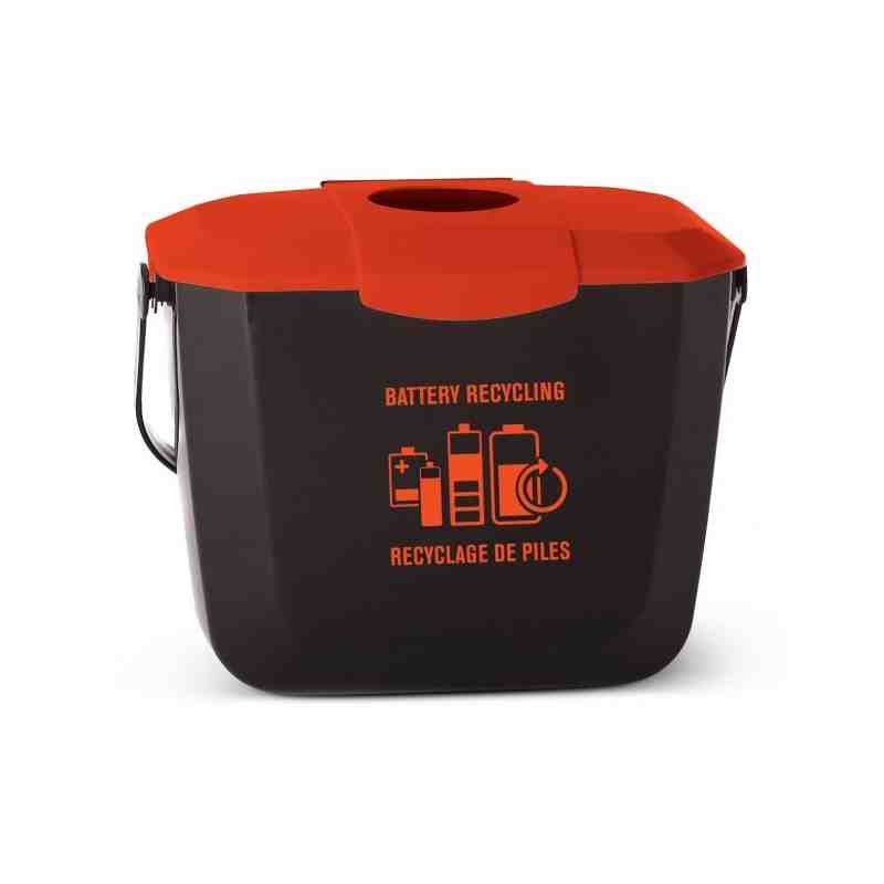 GLOBE 2 Gallon Battery Collection Bin - [Cleaning Supplies Canada Discounts] - 9309 - [DefendUse.com]