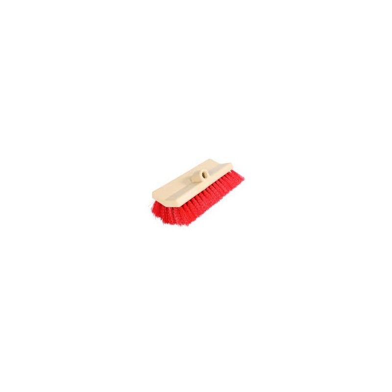 GLOBE 3625 Bi-Level Brush - 10" Stiff - Red Fibre 12 Per Pack, Price Per EA - [DefendUse.com] - 3625 - Brushes