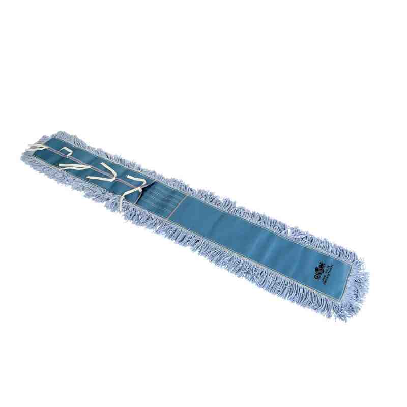 GLOBE Pro-Stat® Blue Tie-On Dust Mop Head - 60 Inch X 5 Inch - [Cleaning Supplies Canada Discounts] - 3110 - [DefendUse.com]