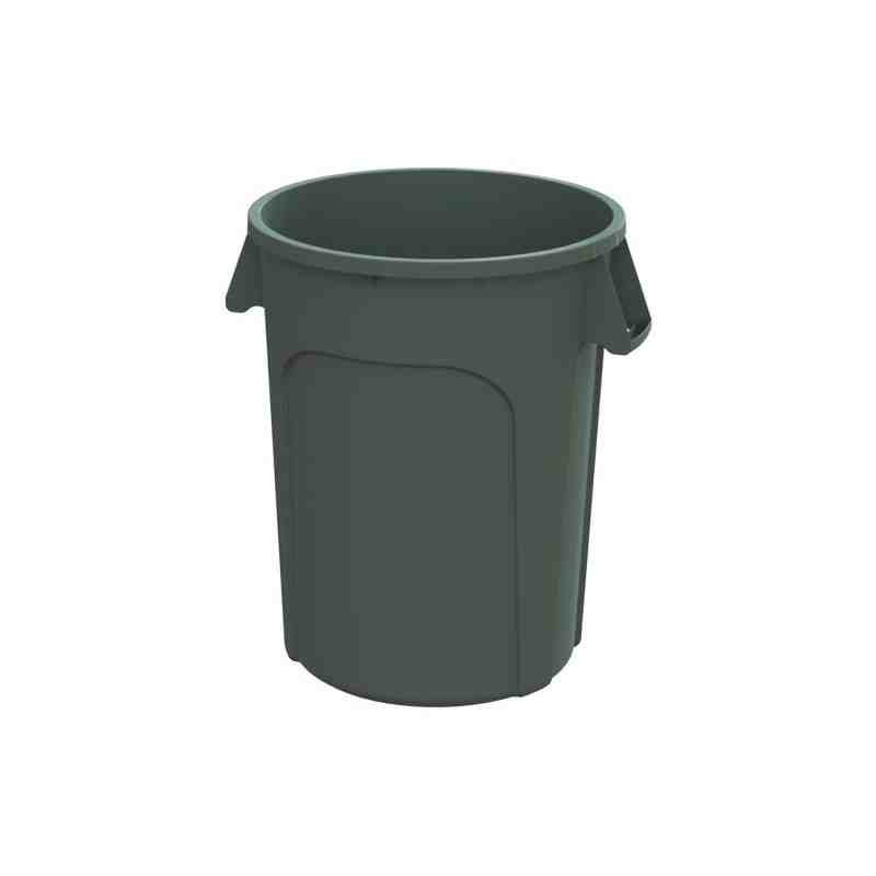 Waste Container Round 20G - Grey 6 Per Pack, Price Per EA - [Cleaning Supplies Canada Discounts] - 9620 - [DefendUse.com]