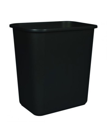 GLOBE 9757BLA 39 L Soft Wastebaskets - Black - [DefendUse.com] - 9757BLA - Wastebasket