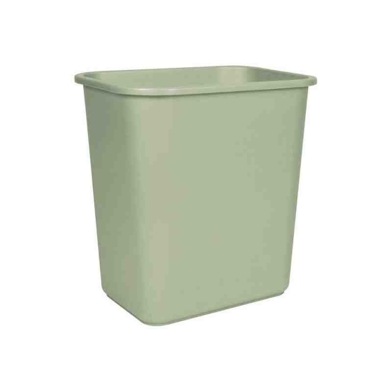 GLOBE 26 L Soft Wastebaskets - Beige - [Cleaning Supplies Canada Discounts] - 9756BEI - [DefendUse.com]