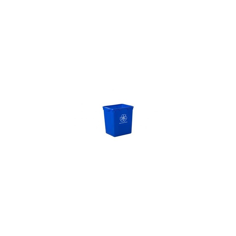 GLOBE Curbside Recycling Bin - 16 Gallon - [Cleaning Supplies Canada Discounts] - 9300 - [DefendUse.com]