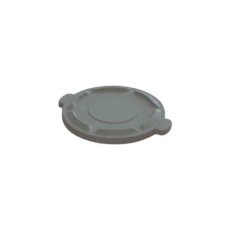 Lid Fits 10G Round Container - Grey 6 Per Pack, Price Per EA - [Cleaning Supplies Canada Discounts] - 9611 - [DefendUse.com]