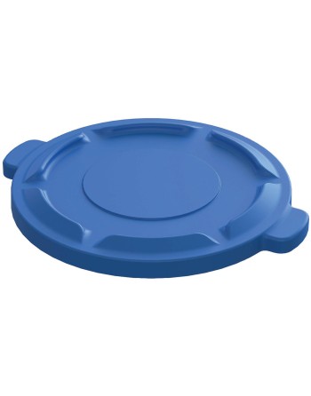 Lid Fits 20G Round Container - Blue 6 Per Pack, Price Per EA - [Cleaning Supplies Canada Discounts] - 9621B - [DefendUse.com]