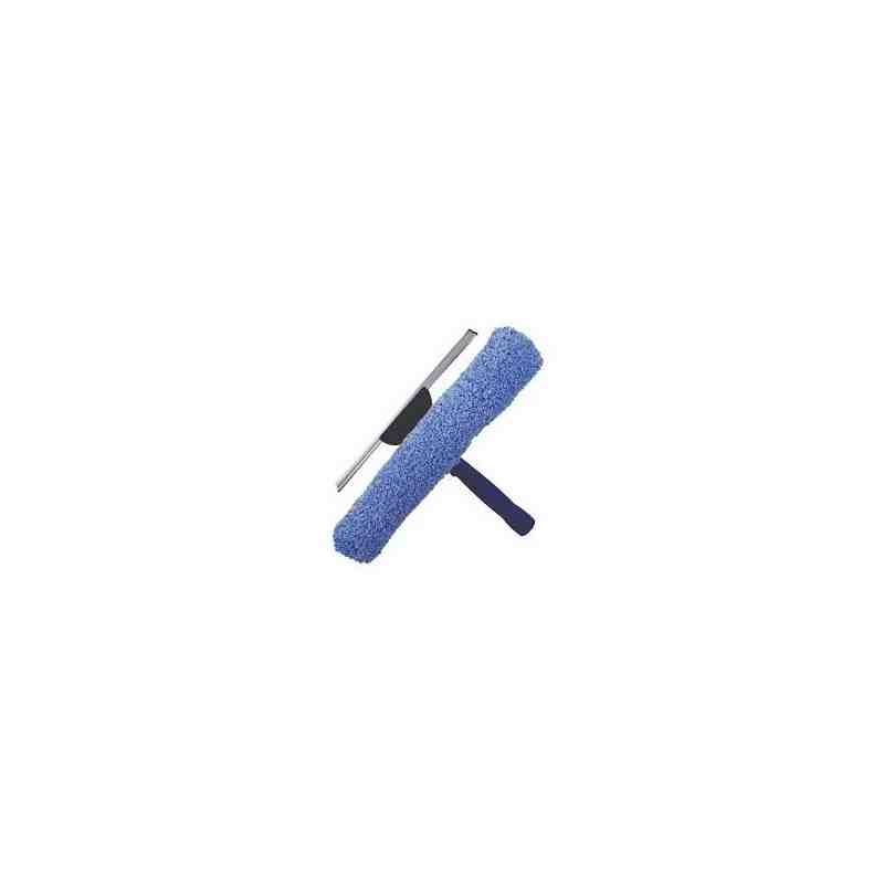 Window Washer/Squeegee Microfiber Combo 12" Complete - Blue 12 Per Pack, Price Per CS - [Cleaning Supplies Canada Discounts] - 4