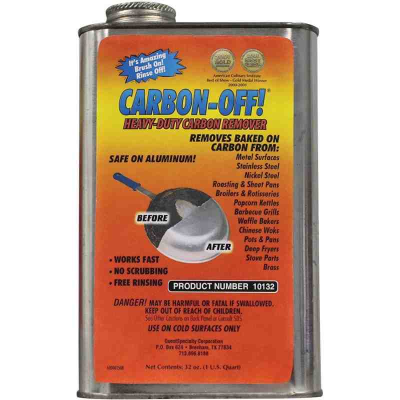 QUEST VAPCO, Carbon Off, Liquid Carbon Build-Up Remover [6x1qt] 6 Per CS - [DefendUse.com] - 106320001-32QT - Quest Vapco