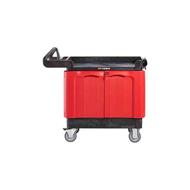 Rubbermaid FG451388BLA Trademaster Cart