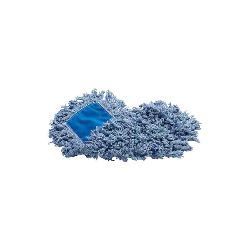 Rubbermaid FGJ25500BL00 36" Blue Twisted-Loop Blend Dust Mop - [DefendUse.com] - FGJ25500BL00 - Universal Dust Mop