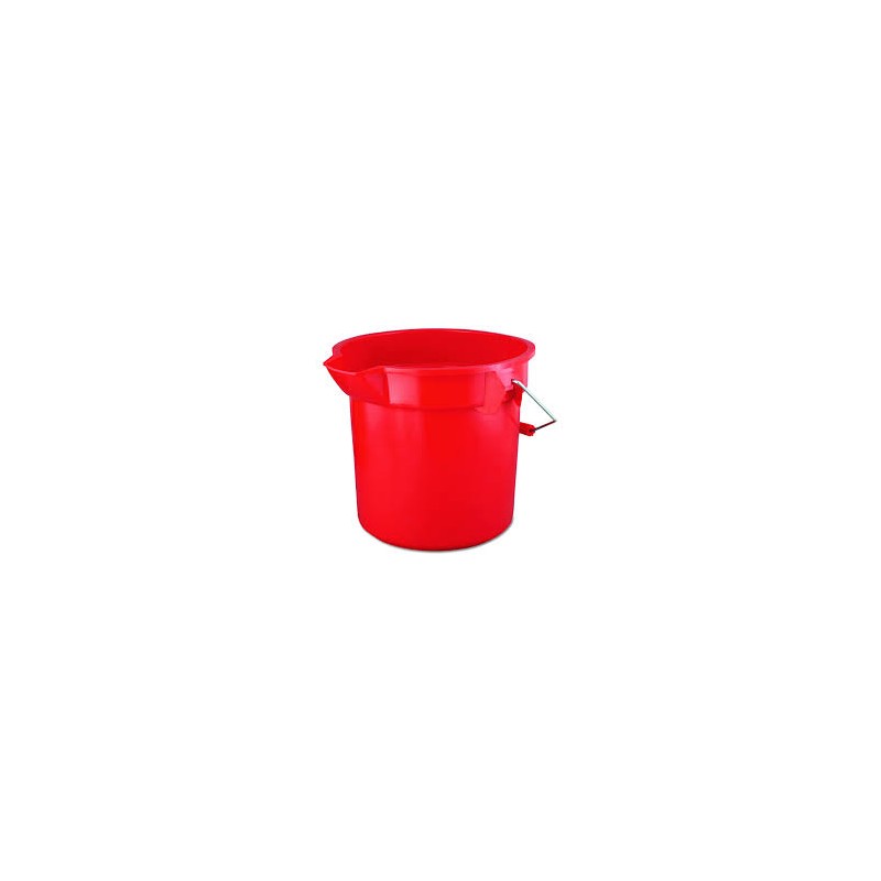 RUBBERMAID  Brute® Buckets, 3.5 US Gal. (14 qt.) Capacity, Red - [Cleaning Supplies Canada Discounts] - FG261400RED - [DefendUse