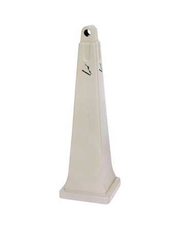Rubbermaid FG257088BEIG GroundsKeeper Cigarette Waste Collector - Beige, 1/EA - [DefendUse.com] - FG257088BEIG - Smoking/Cigaret