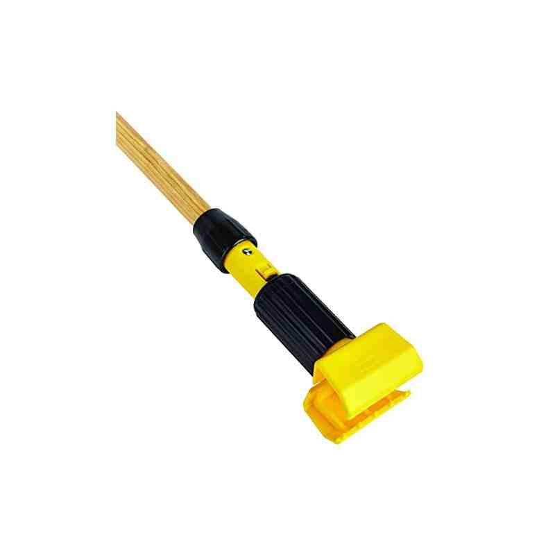 RUBBERMAID  Gripper® Wet Mop Handle, Wood, Jaws Tip, 1-1/2" Diameter, 60" Length - [Cleaning Supplies Canada Discounts] - FGH216