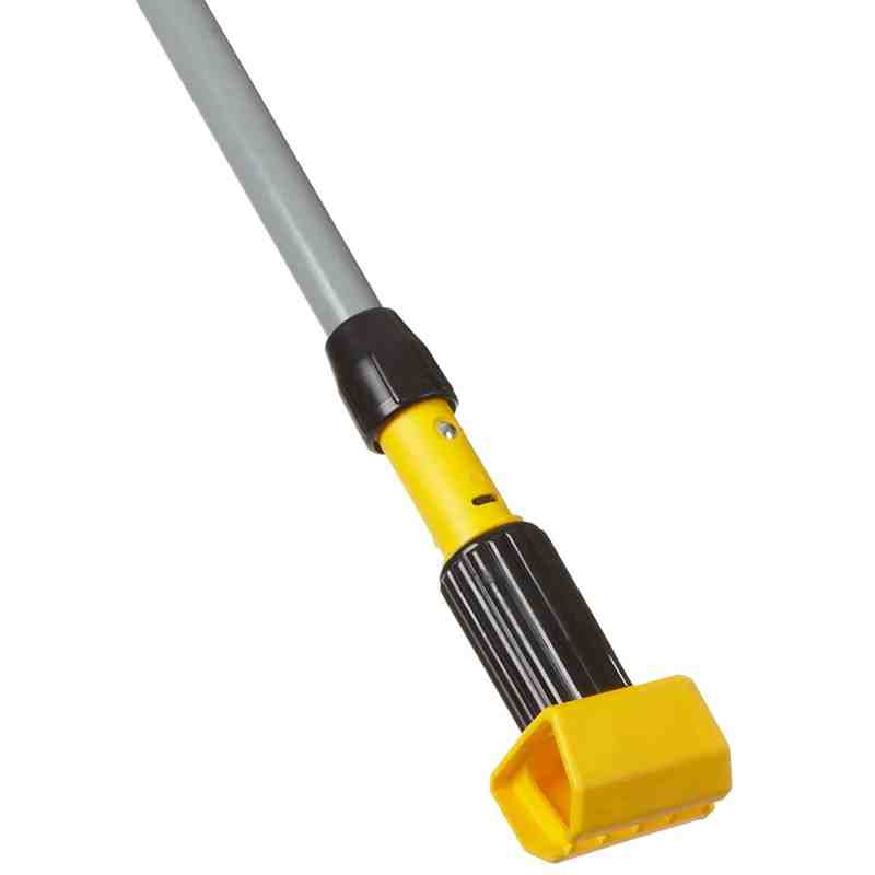 RUBBERMAID  Gripper® Wet Mop Handle, Fibreglass/Plastic, Jaws Tip, 60" Length, Gray - [Cleaning Supplies Canada Discounts] - FGH