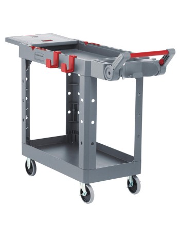 Rubbermaid 1997207 Heavy Duty Adaptable Utility Cart, Gray, Small, 46.20" Height, 36.00" Width - [DefendUse.com] - 1997207 - Uti