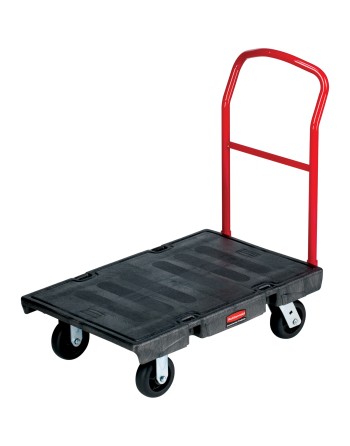 RUBBERMAID  Heavy-Duty Platform Truck, 36" L x 24" W, 2000 lbs. Cap., Polyolefin Wheels - [Cleaning Supplies Canada Discounts] -