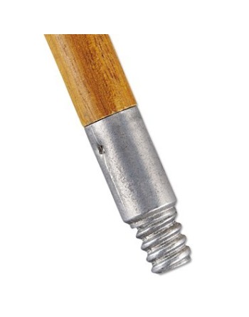 Handle - Threaded 60" Wood Metal Tip - Lacquered, 12/EA - [Cleaning Supplies Canada Discounts] - FG636400LAC - [DefendUse.com]