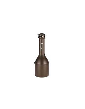 Rubbermaid Infinity Traditional Smoking Receptacle - Aged Bronze, 1/EA - [DefendUse.com] - FG9W3300AGBRNZ - Smoking/Cigarette Re