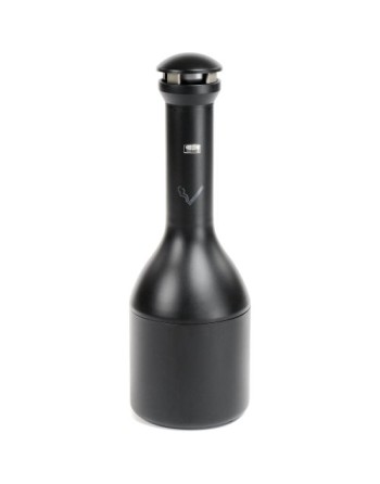 Rubbermaid FG9W3300BLA Infinity Black Traditional Free Standing Cigarette Receptacle - [DefendUse.com] - FG9W3300BLA - Smoking/C
