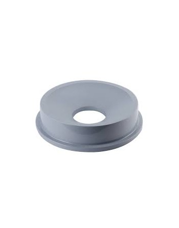 Rubbermaid FG354300GRAY BRUTE Gray Round Funnel Top for FG263200 Containers 32 Gallon - [Cleaning Supplies Canada Discounts] - F