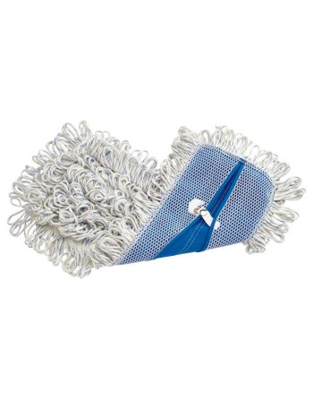 Rubbermaid Commercial Looped Fringe Finish Mop, 18-Inch Length x 5-Inch Width, White (FGE05200WH00) - [Cleaning Supplies Canada 